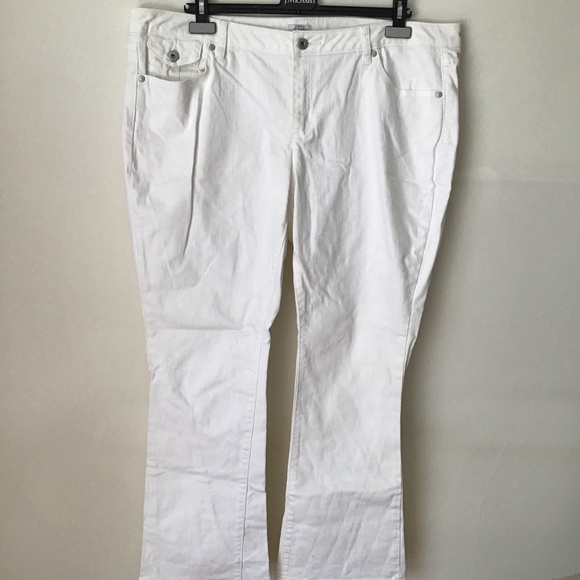 Liz Claiborne White Women Jeans - Picture 4 of 12